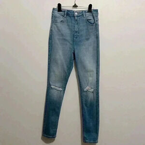 BNWOT Garage  distressed high waist jeans size 7